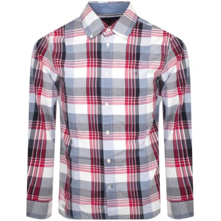 Product Image for Tommy Hilfiger Check Long Sleeve Shirt Blue