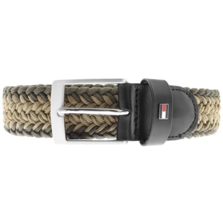 Product Image for Tommy Hilfiger Adan Woven Denton Belt Green