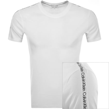 Product Image for Calvin Klein Tape Logo T Shirt White