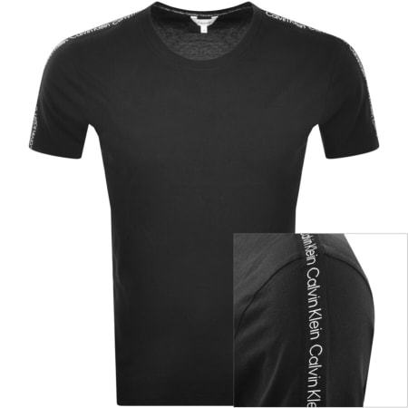 Product Image for Calvin Klein Tape Logo T Shirt Black