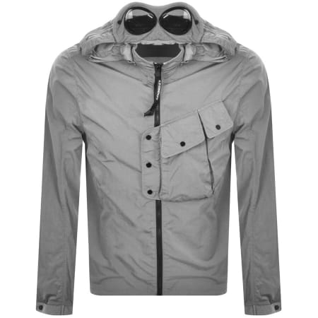 Product Image for CP Company Hooded Overshirt Grey