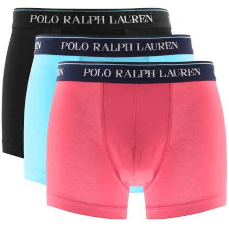 Product Image for Ralph Lauren Underwear 3 Pack Boxer Trunks Blue