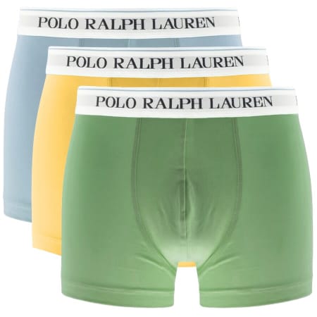 Product Image for Ralph Lauren Underwear 3 Pack Boxer Shorts Green