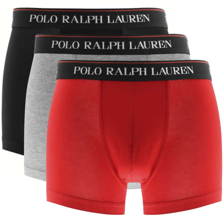 Product Image for Ralph Lauren Underwear 3 Pack Boxer Shorts Red