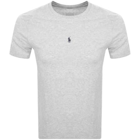 Product Image for Ralph Lauren Crew Neck Logo T Shirt Grey