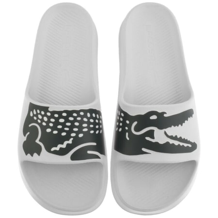Product Image for Lacoste Croco 2 Sliders White