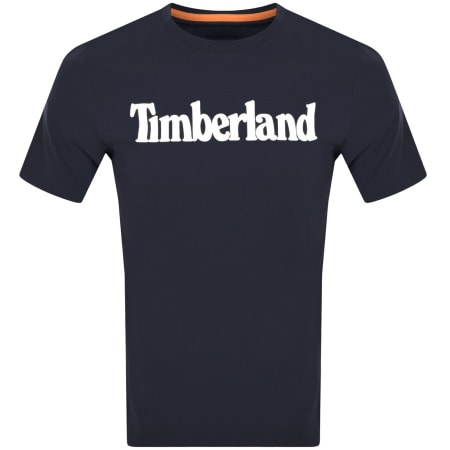 Product Image for Timberland Logo T Shirt Navy