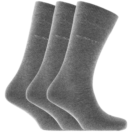 Product Image for Gant Three Pack Socks Grey