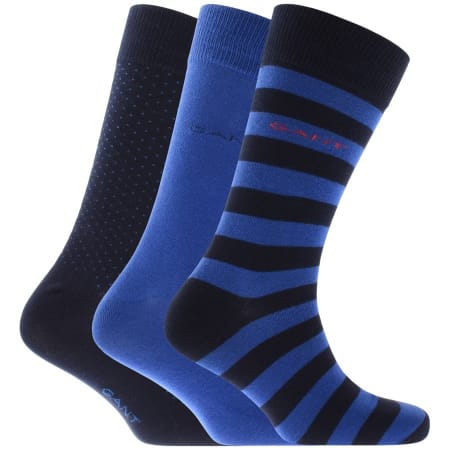 Product Image for Gant Three Pack Socks Navy