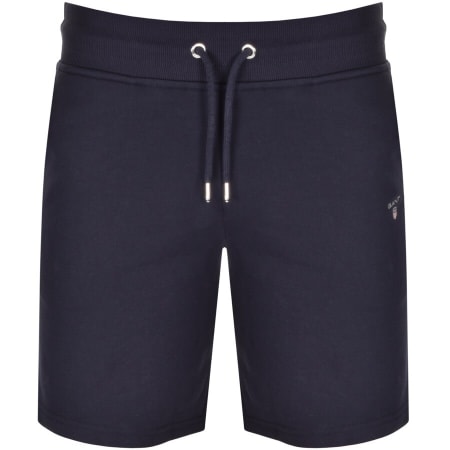 Product Image for Gant Logo Sweat Shorts Navy