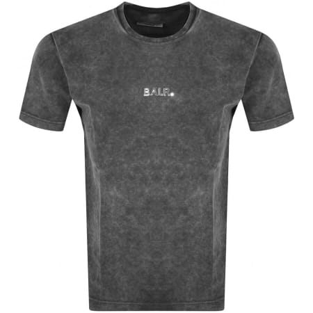 Product Image for BALR Logo Short Sleeved T Shirt Washed Grey