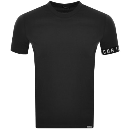 Product Image for DSQUARED2 Short Sleeved T Shirt Black