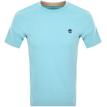 Product Image for Timberland Dun River Logo T Shirt Blue