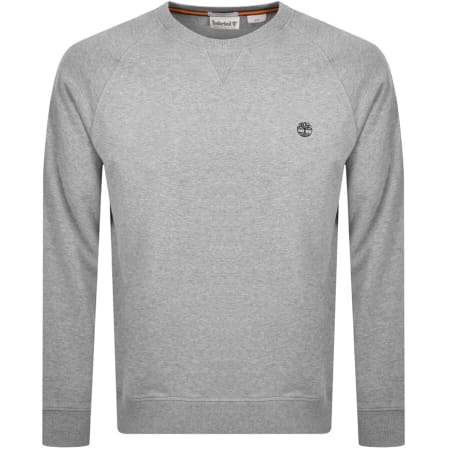 Product Image for Timberland Crew Neck Logo Sweatshirt Grey