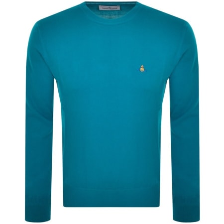 Product Image for Vivienne Westwood Crew Neck Knit Jumper Blue
