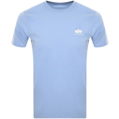 Product Image for Alpha Industries Basic Logo T Shirt Blue