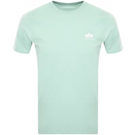Product Image for Alpha Industries Basic Logo T Shirt Green