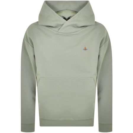 Product Image for Vivienne Westwood Logo Hoodie Green
