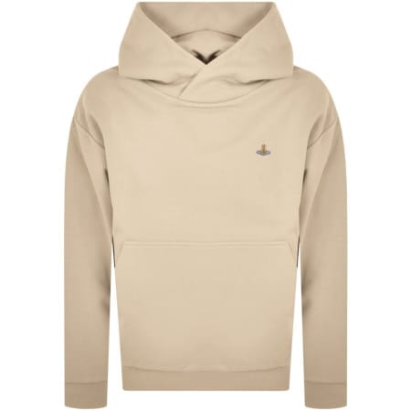 Product Image for Vivienne Westwood Logo Hoodie Beige