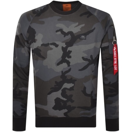 Product Image for Alpha Industries X Fit Sweatshirt Khaki