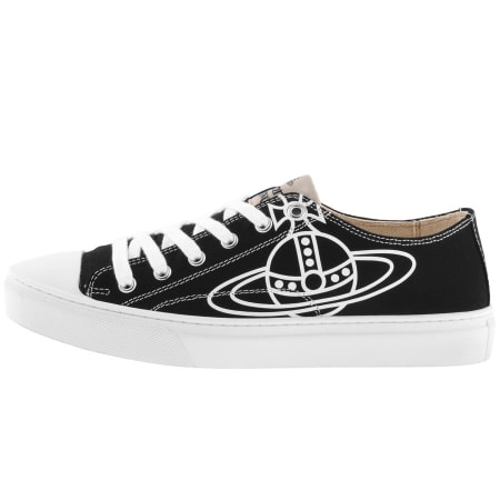 Product Image for Vivienne Westwood Plimsoll Low Top Trainers Black