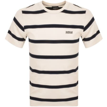 Product Image for Barbour International Pipe T Shirt Cream