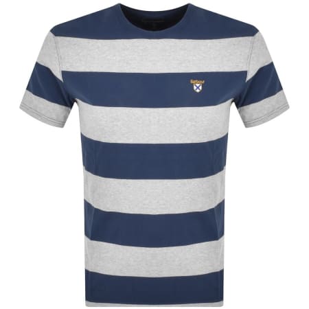 Product Image for Barbour Cornell Stripe T Shirt Navy