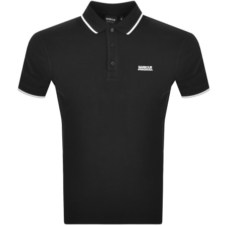 Product Image for Barbour International Kick Polo T Shirt Black