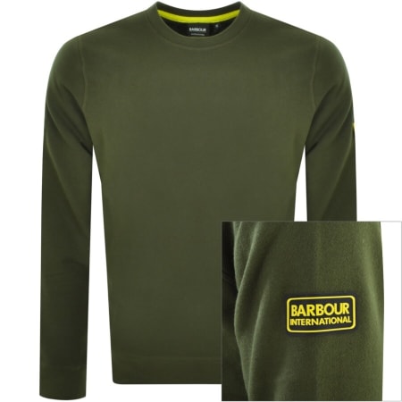 Product Image for Barbour International Legacy Sweatshirt Khaki