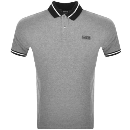 Product Image for Barbour International Wipeout Polo T Shirt Grey