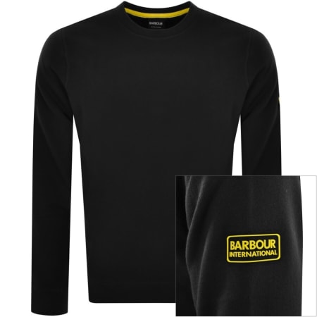 Product Image for Barbour International Legacy Sweatshirt Black