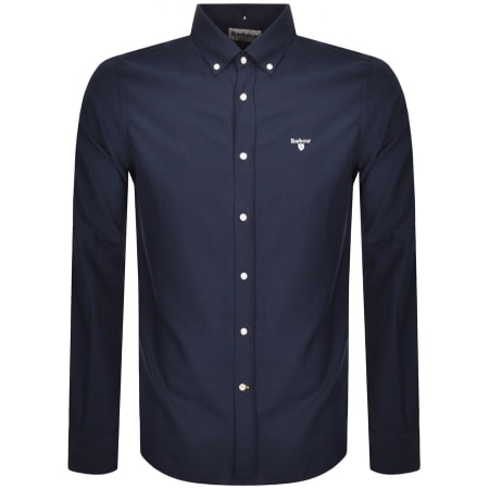 Product Image for Barbour Oxford Long Sleeve Shirt Navy
