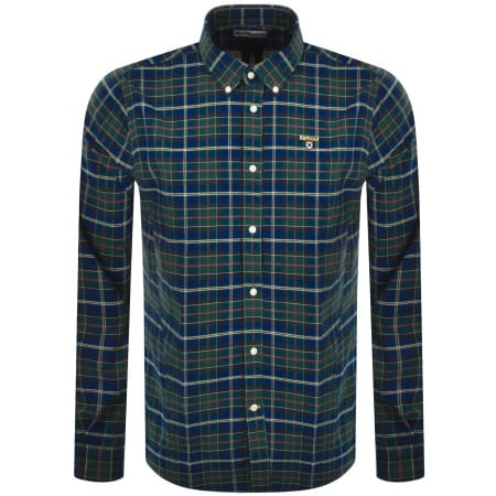 Product Image for Barbour Oxbrid Long Sleeved Shirt Blue