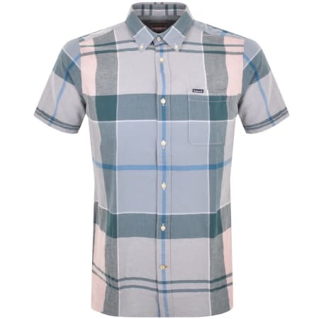 Product Image for Barbour Douglas Short Sleeved Shirt Blue