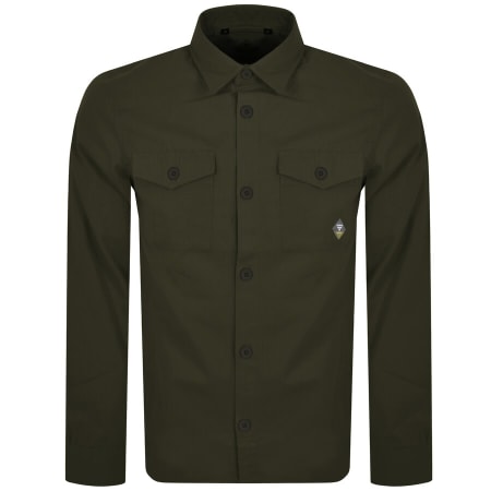 Product Image for Barbour Beacon Twill Overshirt Jacket Green