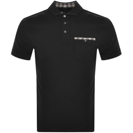 Product Image for Barbour Corpatch Polo T Shirt Black