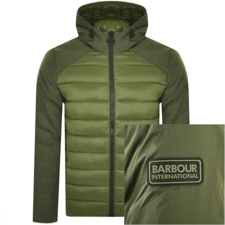 Product Image for Barbour International Quilted Jacket Green