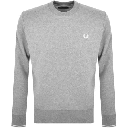 Product Image for Fred Perry Crew Neck Sweatshirt Grey