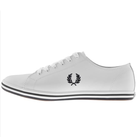 Product Image for Fred Perry Kingston Leather Trainers White