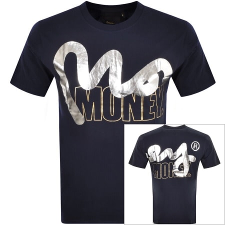 Product Image for Money Logo T Shirt Navy