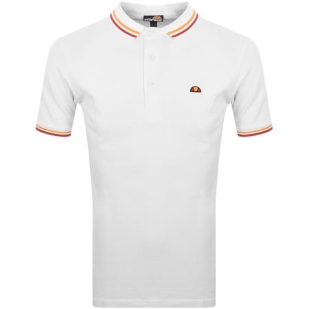 Product Image for Ellesse Short Sleeve Solana Polo T Shirt White