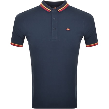 Product Image for Ellesse Short Sleeve Solana Polo T Shirt Navy