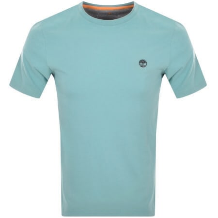 Product Image for Timberland Dun River Logo T Shirt Blue