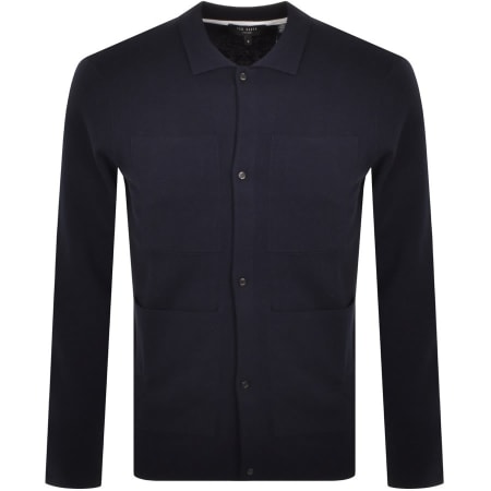 Product Image for Ted Baker Miliano Stitch Cardigan Navy