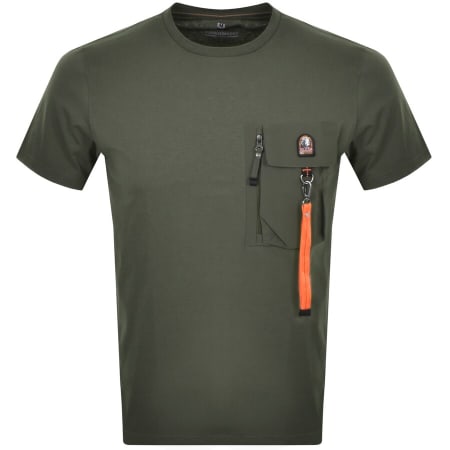 Product Image for Parajumpers Mojave Pocket T Shirt Green
