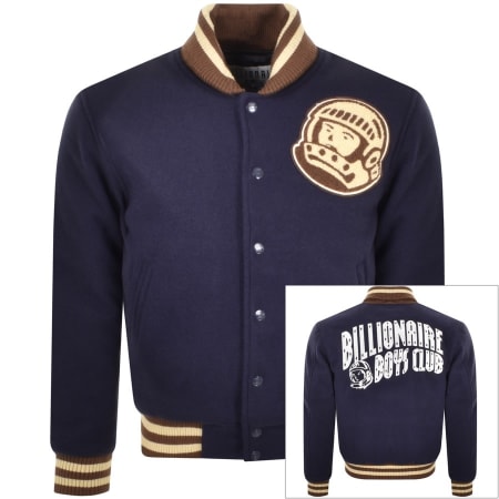 Product Image for Billionaire Boys Club Astro Varsity Jacket Navy