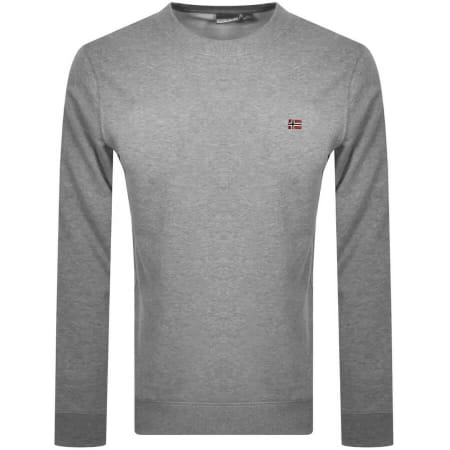 Product Image for Napapijri Balis Crew Sweatshirt Grey