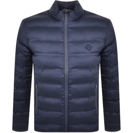 Product Image for Hackett LW Moto Padded Jacket Navy