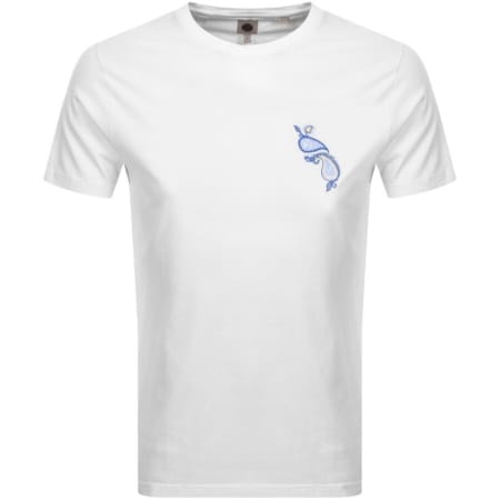 Product Image for Pretty Green Blake Paisley T Shirt White
