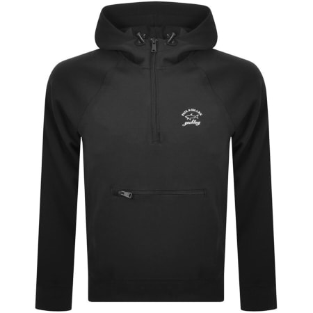 Product Image for Paul And Shark Half Zip Hoodie Black